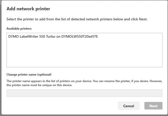 Download and install DYMO Connect 